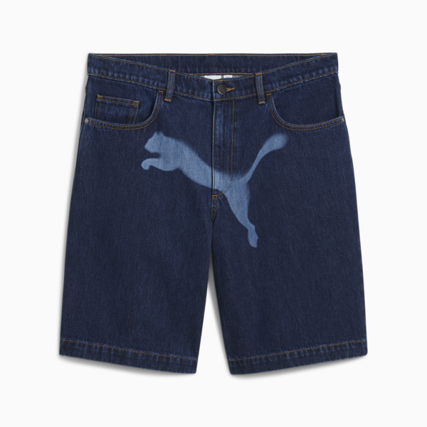 A$AP ROCKY x PUMA Denim Shorts Men, Dark Denim, large-ZAF
