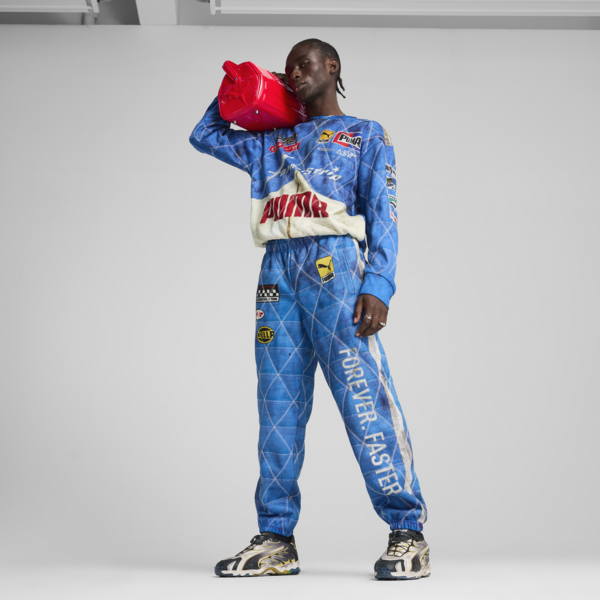 A$AP ROCKY x PUMA Quilted Sweatpants, Clyde Royal, large-ZAF