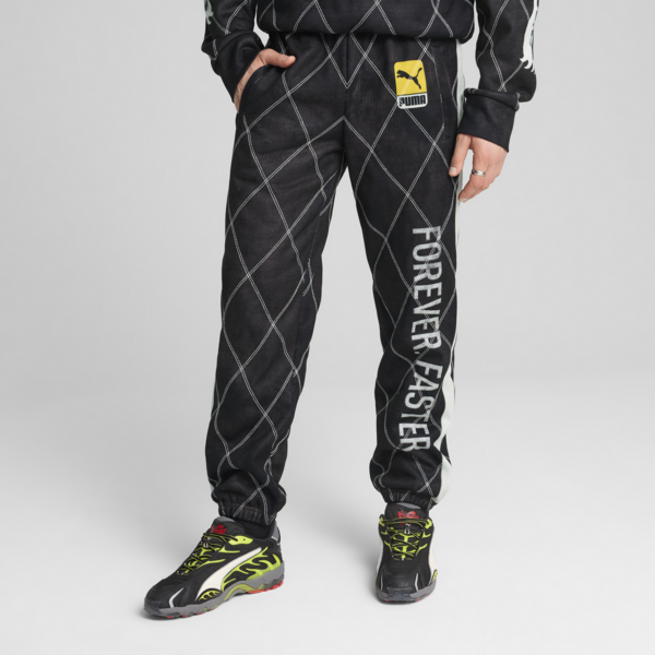Pants deportivos desgastados A$AP ROCKY x PUMA, PUMA Black, large-MEX