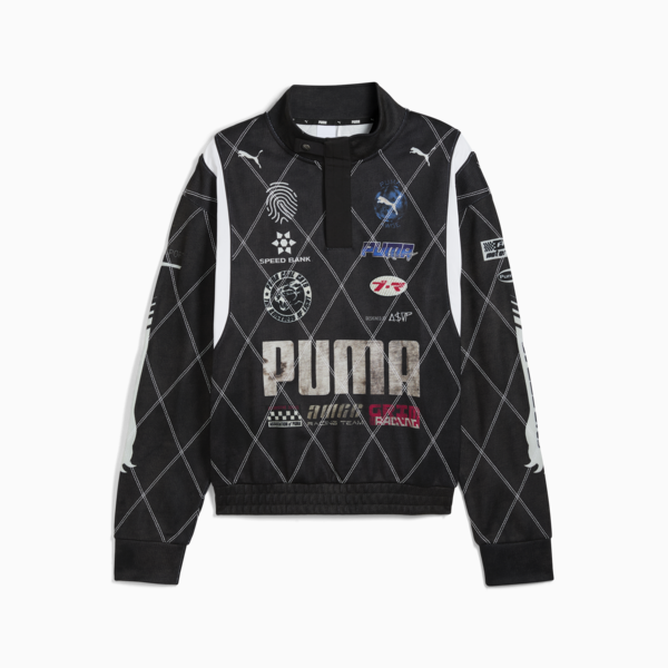 A$AP ROCKY x PUMA Distressed Sweatshirt Unisex, PUMA Black, large-ZAF