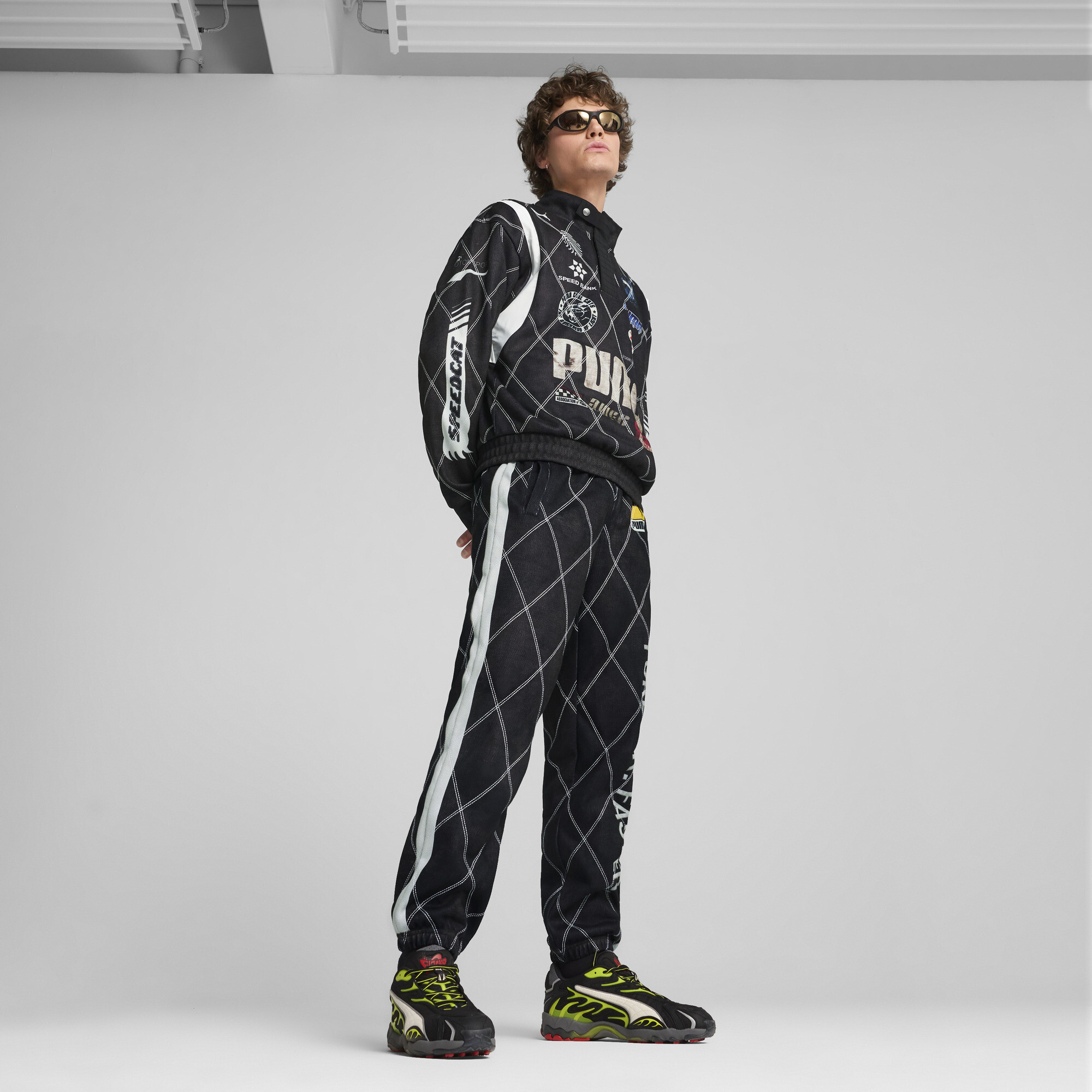 A$AP ROCKY x PUMA verweerd sweatshirt, Zwart, Maat S thumbnail 6