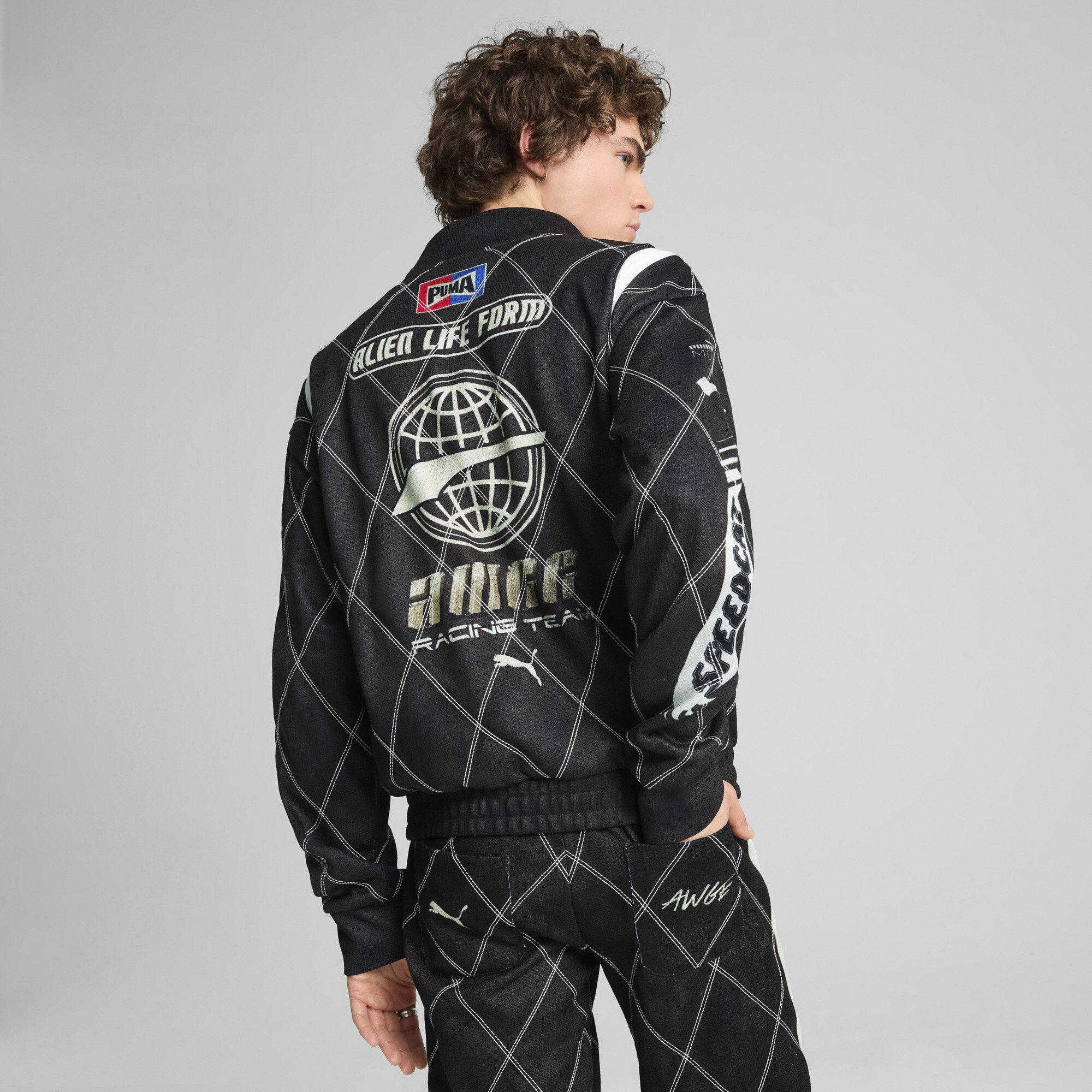 A$AP ROCKY x PUMA verweerd sweatshirt, Zwart, Maat S thumbnail 5