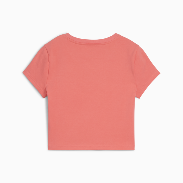 WARDROBE Essentials Cut-Out Baby Tee Women, Peach Frost, large-MEX