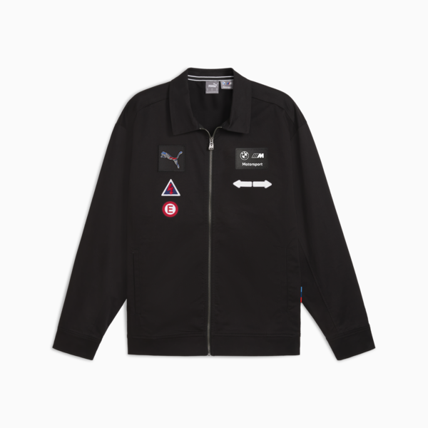 BMW M Motorsport Coach Jacket Men, PUMA Black, large-ZAF