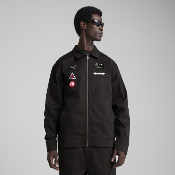 BMW M Motorsport Coach Jacket Men, PUMA Black, large-ZAF
