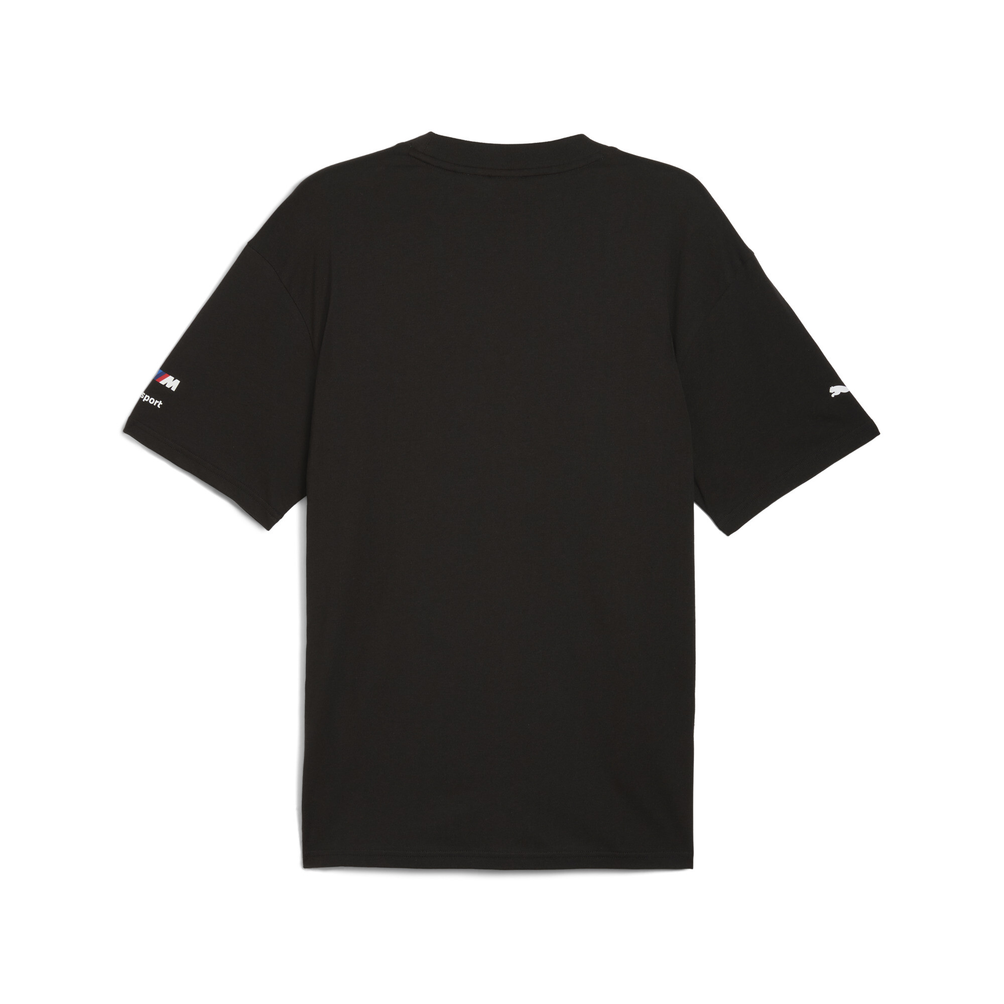 BMW M Motorsport T-shirt met grote print voor Heren, Zwart | PUMA