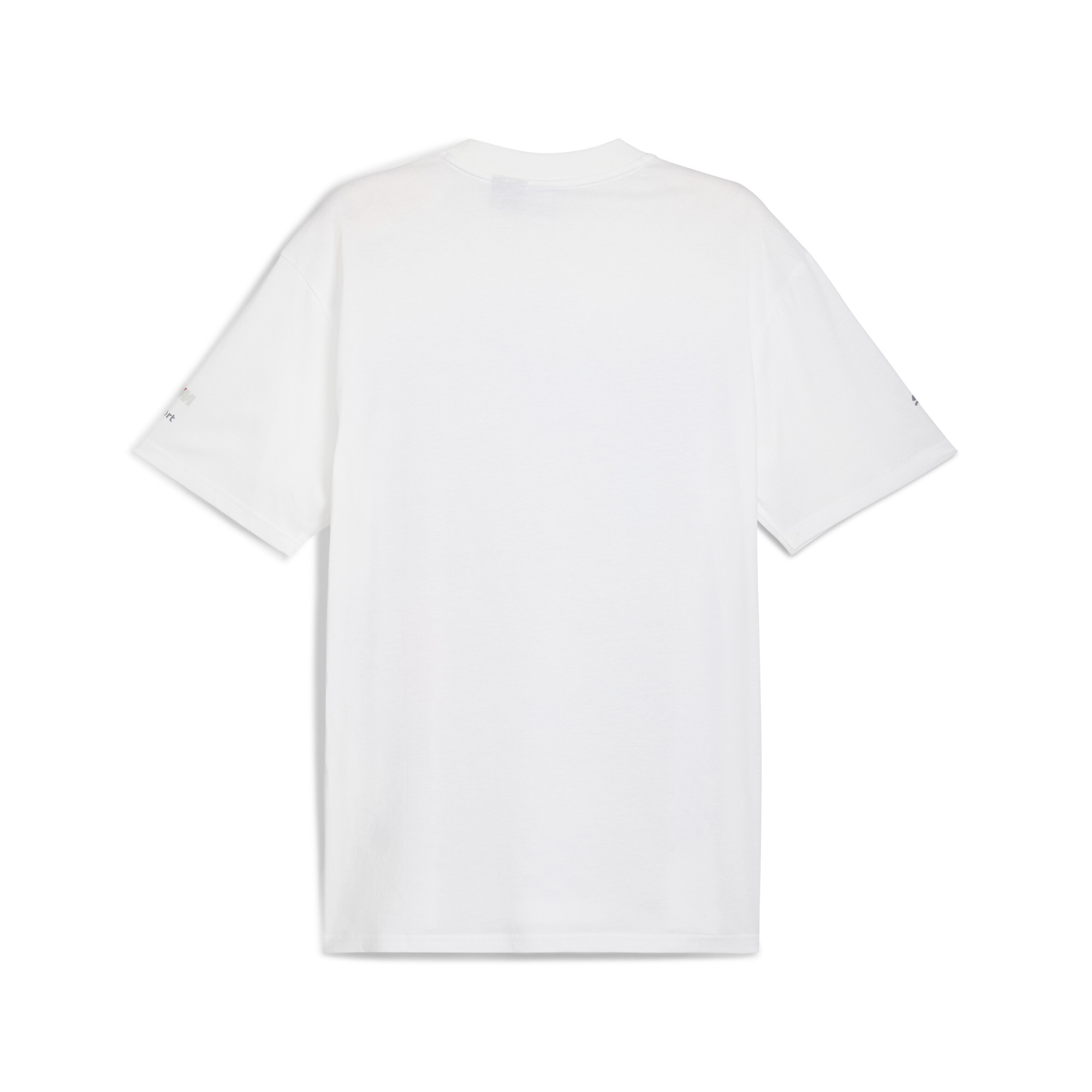 BMW M Motorsport T-shirt met grote print voor Heren, Wit | PUMA