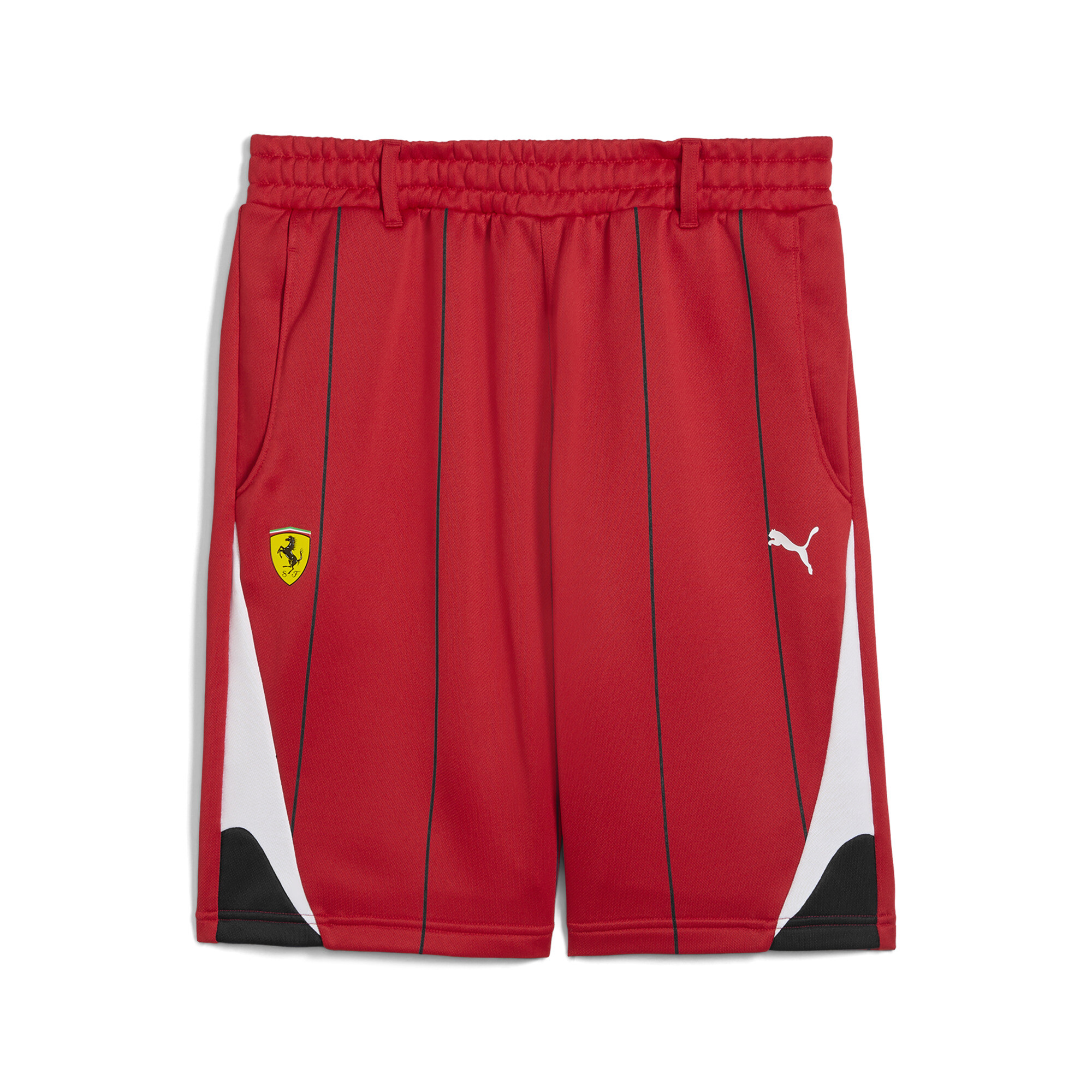 Puma Ferrari Race Shorts In Red