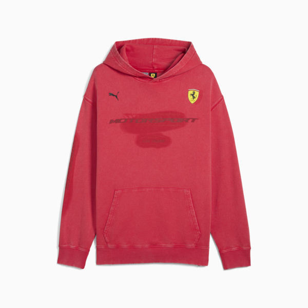 Scuderia Ferrari Desert Sun Hoodie Men, Rosso Corsa, large-ZAF