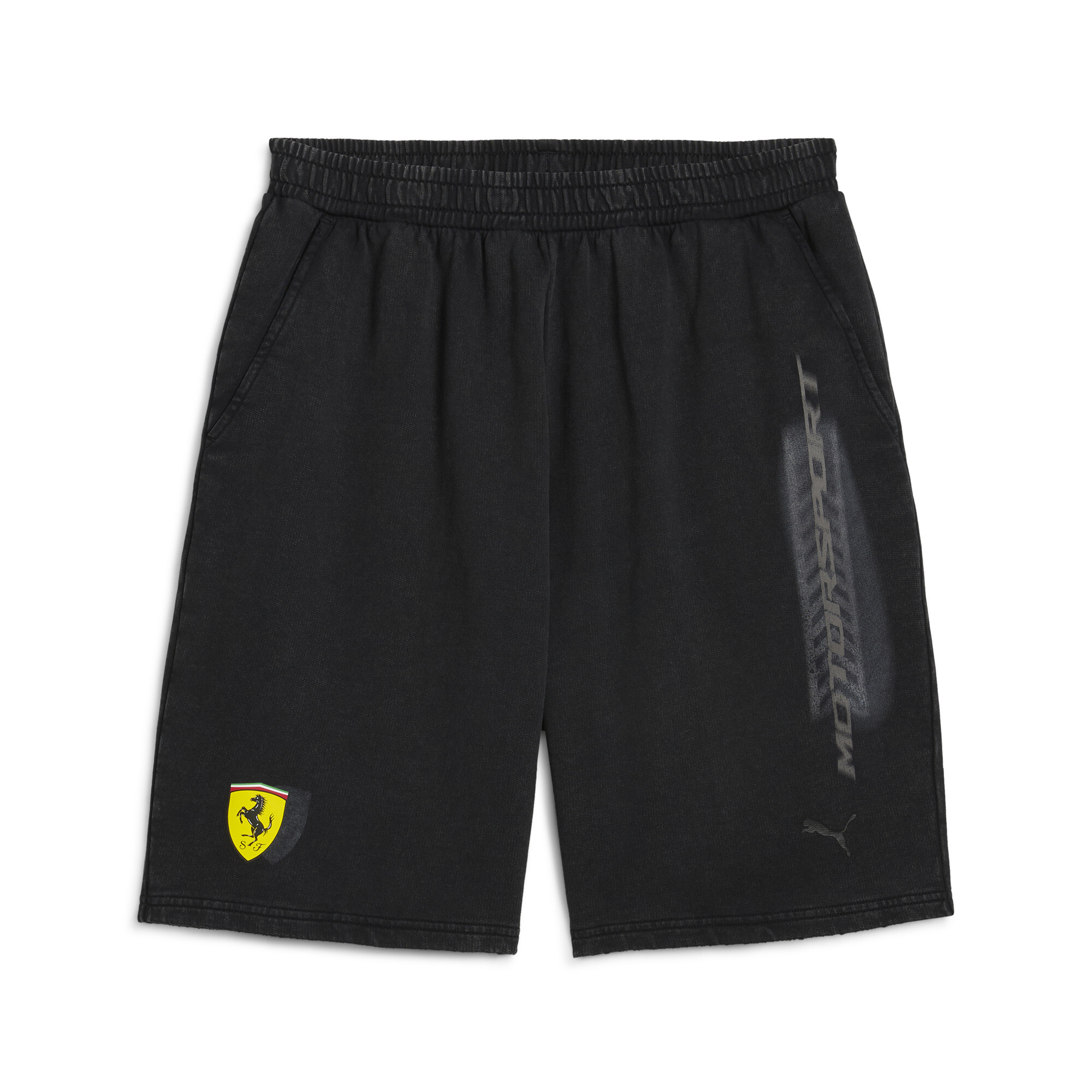 Puma Scuderia Ferrari Desert Sun Shorts Herren | Mit Print | Black | Größe: L