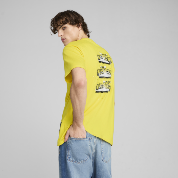 Playera Scuderia Ferrari HP Race Color Splash para hombre, Speed Yellow, large-MEX