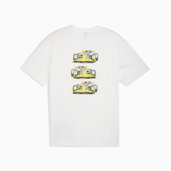 Scuderia Ferrari HP Race Color Splash Graphic Tee Men, PUMA White, large-MEX