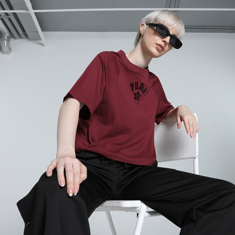 Women's PUMA CLASSICS PLAY LOUD Relaxed Fit Tee