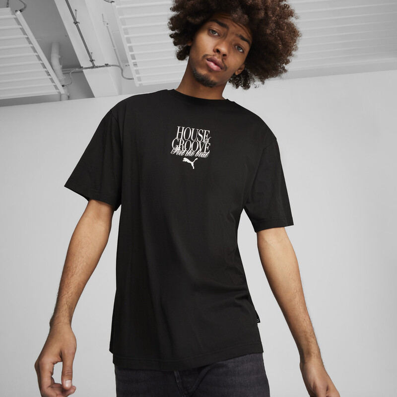 

Men's PUMA GRAPHICS HOUSE OF GROOVE Relaxed Fit Tee