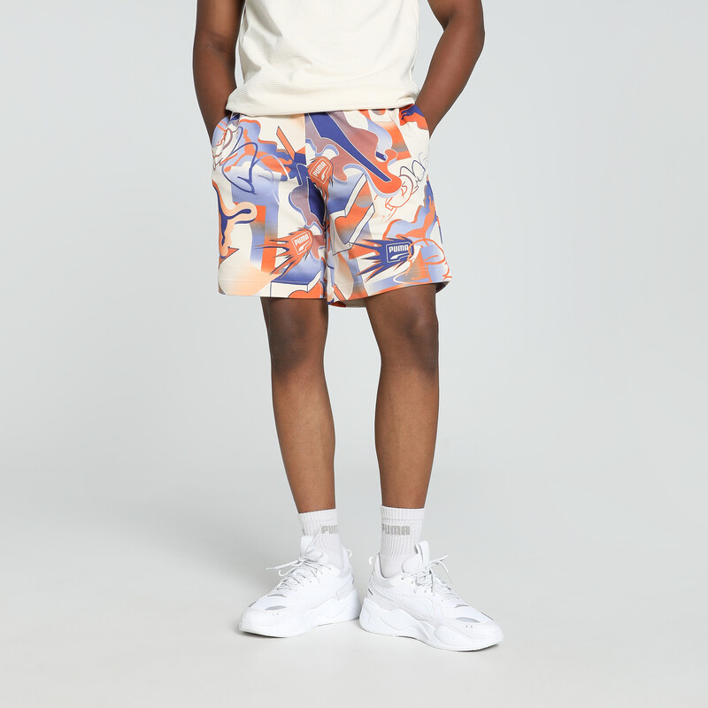 

Men's PUMA BRAND LOVE Printed 8" Shorts