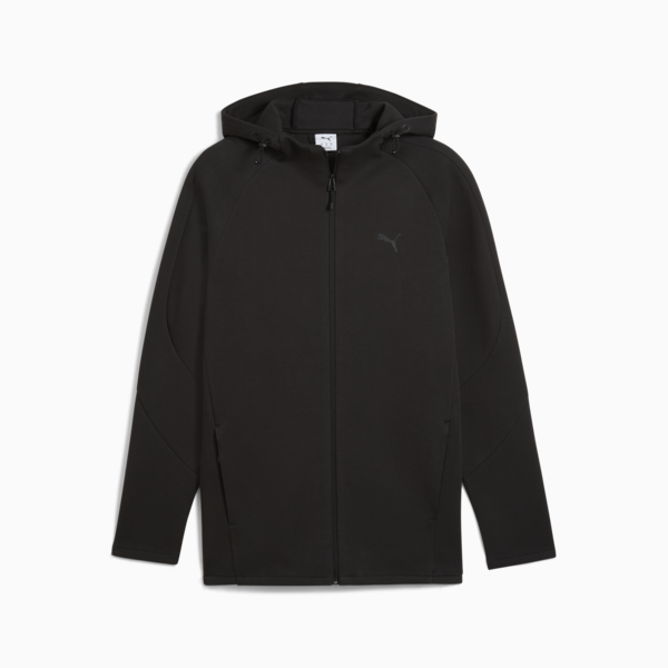 Campera con capucha Evostripe Core para hombre, PUMA Black, large-ARG