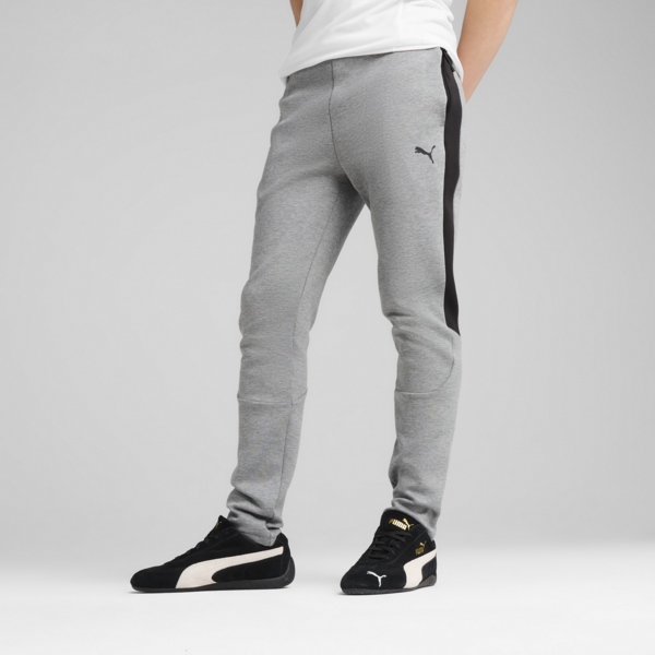 Pantalones EVOSTRIPE Core para hombre, Medium Gray Heather, large-ARG