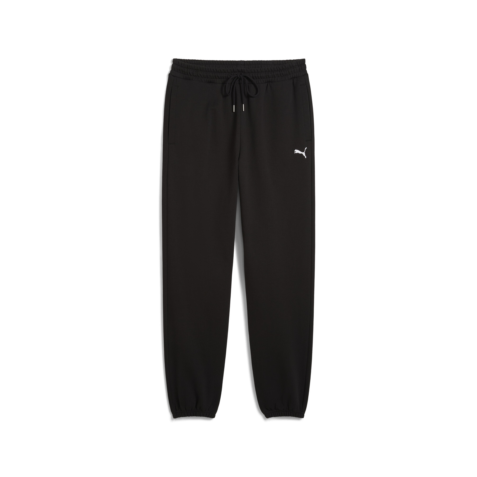 PUMA Wardrobe Essentials relaxte joggingbroek voor Heren, Zwart, Maat XS thumbnail 3