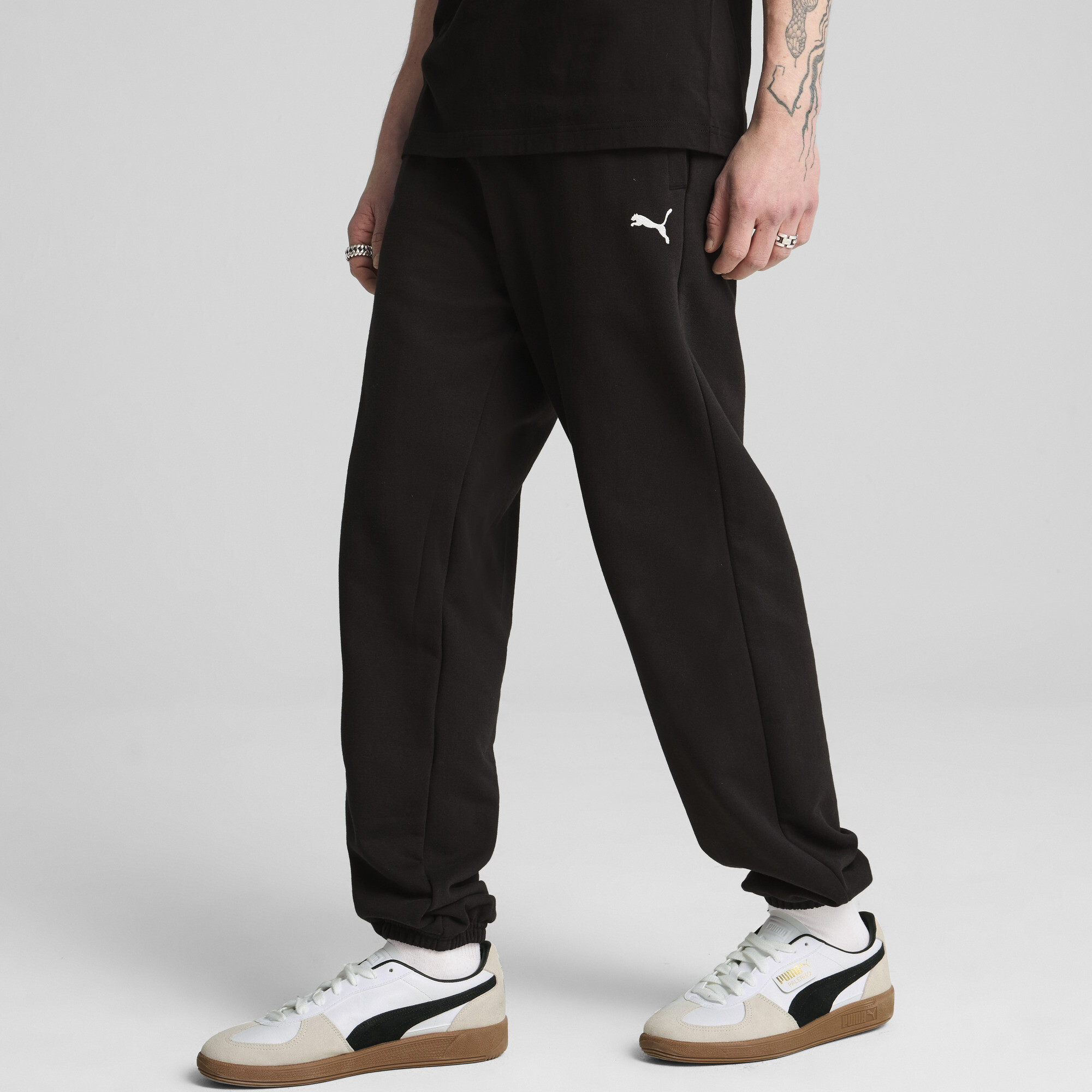 Брюки Wardrobe Essentials Relaxed Sweatpants Men | Цвет: Черный