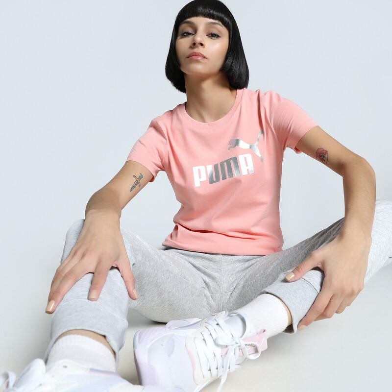 Women's PUMA METALLIC No. 1 Logo Tee