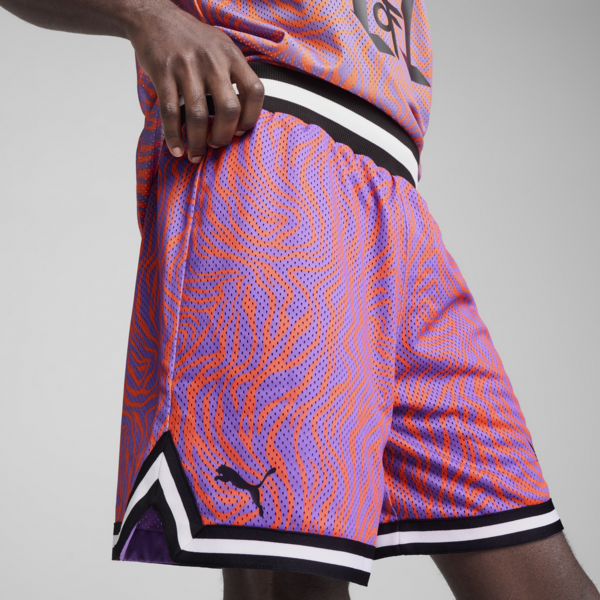Shorts de basket Melo x Neymar Jr para hombre, Soft Violet-AOP, large-ARG