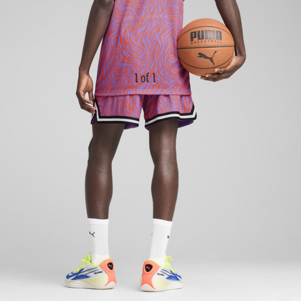 Shorts de basket Melo x Neymar Jr para hombre, Soft Violet-AOP, large-ARG