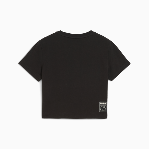 PUMA x HELLO KITTY AND FRIENDS Graphic Baby Tee Women, PUMA Black, large-ZAF