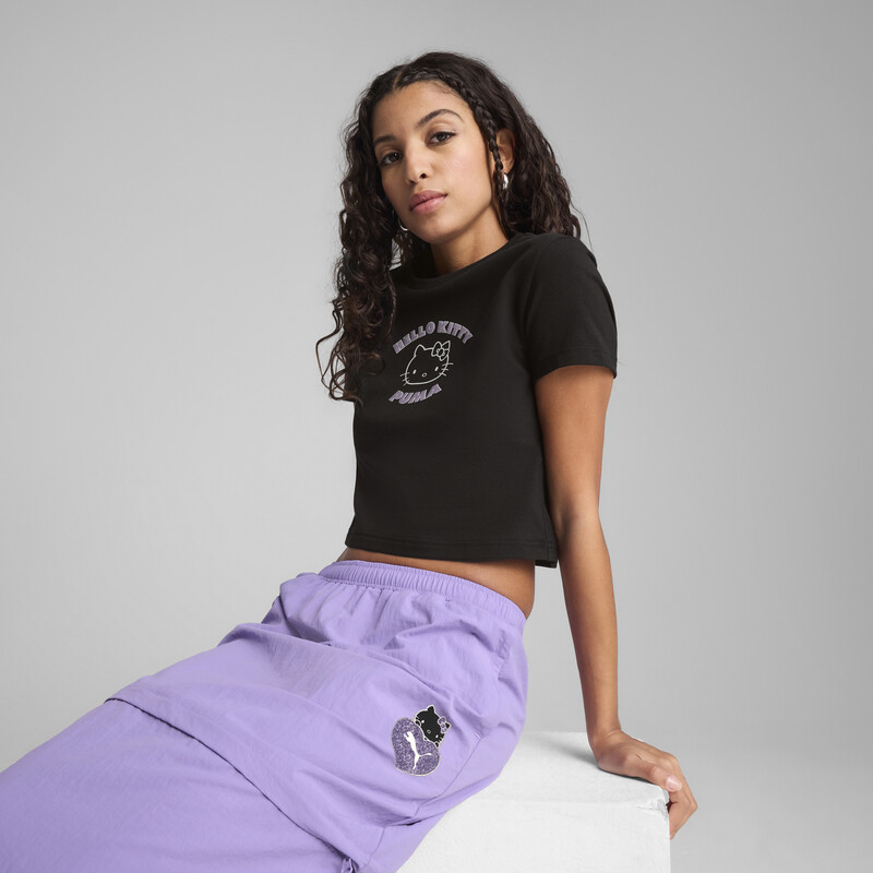 

Women's PUMA X HELLO KITTY AND FRIENDS Graphic Slim Fit Crop Tee