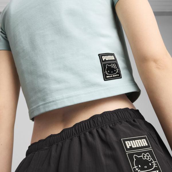 PUMA x HELLO KITTY AND FRIENDS Graphic Baby Tee Women, Modern Mint, large-ZAF