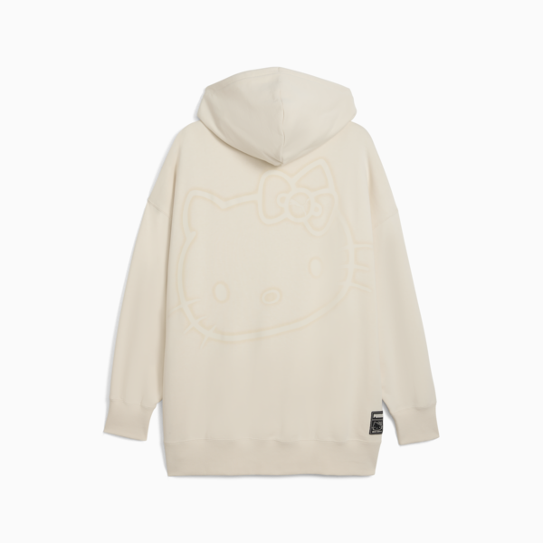 PUMA x HELLO KITTY AND FRIENDS Graphic Oversized Hoodie Women, Alpine Snow, large-MEX