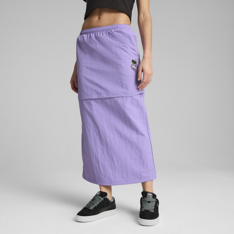

Women's PUMA X HELLO KITTY AND FRIENDS Woven Relaxed Fit Maxi Skirt