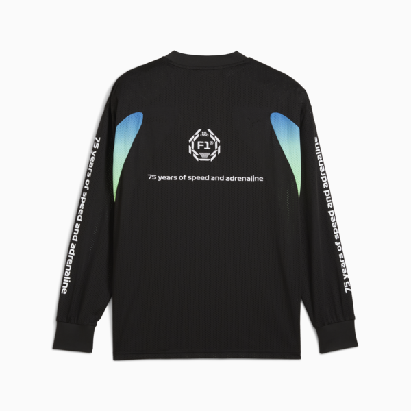F1® Oversized Long Sleeve Tee Men, PUMA Black, large-ZAF