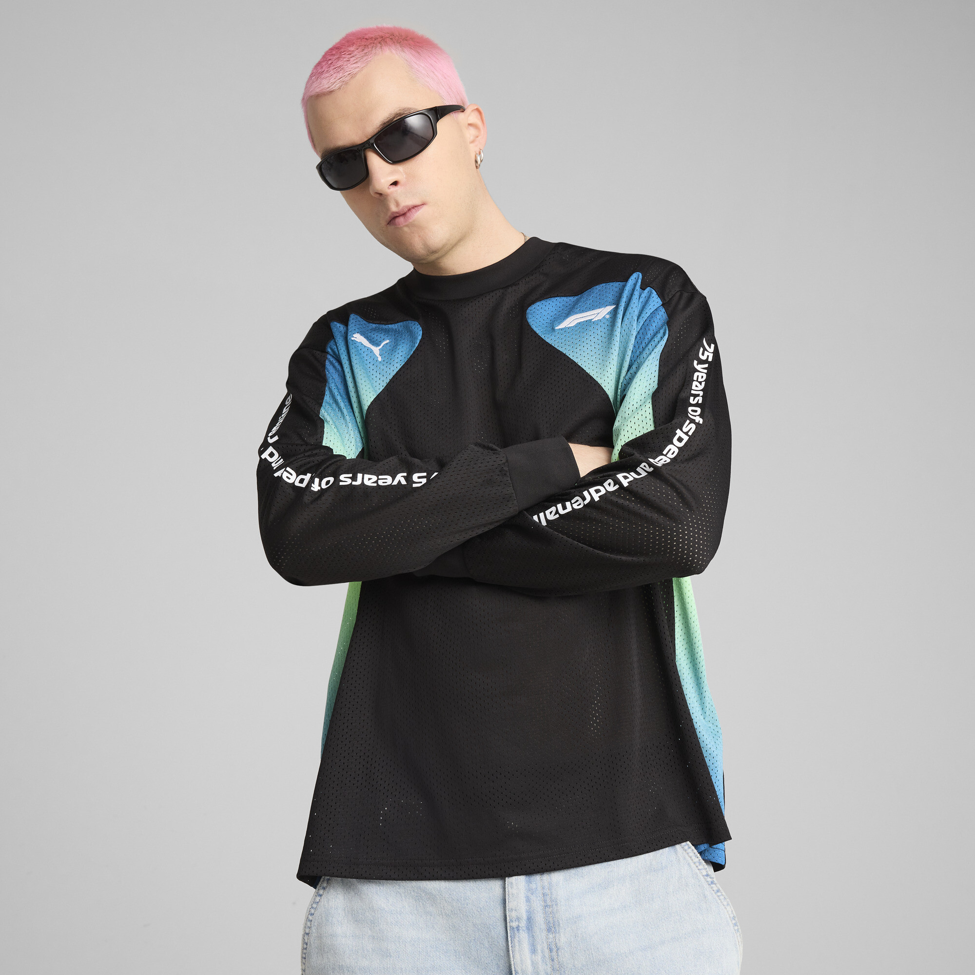 F1® Oversized Long Sleeve Tee Men | T-shirts & Tops | PUMA