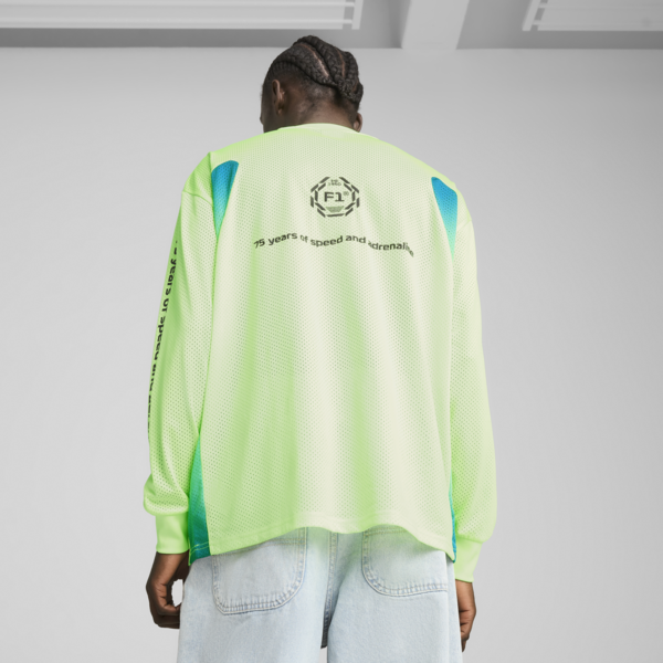 F1® Oversized Long Sleeve Tee Men, Speed Green, large-ZAF