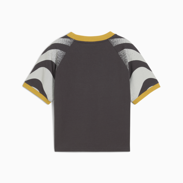 PUMA x KIDSUPER Tee Women, Dark Coal, large-ZAF