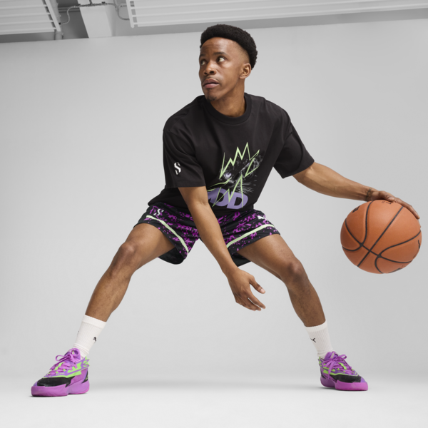 Scoot Purple Lab Men's Basketball Tee<table cellpadding="0" cellspacing="0" role="presentation"><tbody></tbody></table>, PUMA Black, large-ZAF