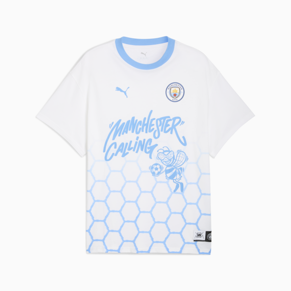 PUMA HOOPS x MANCHESTER CITY Basketball Tee Men, PUMA White, large-MEX