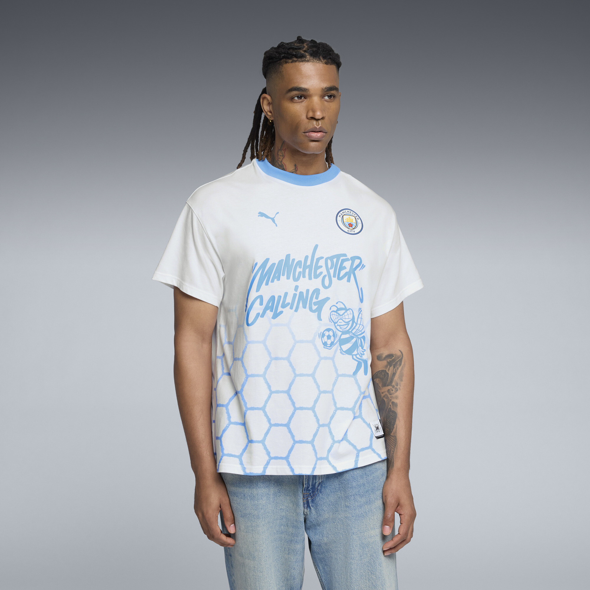 3選手直筆サイン入り City Manchester PUMAジャージ