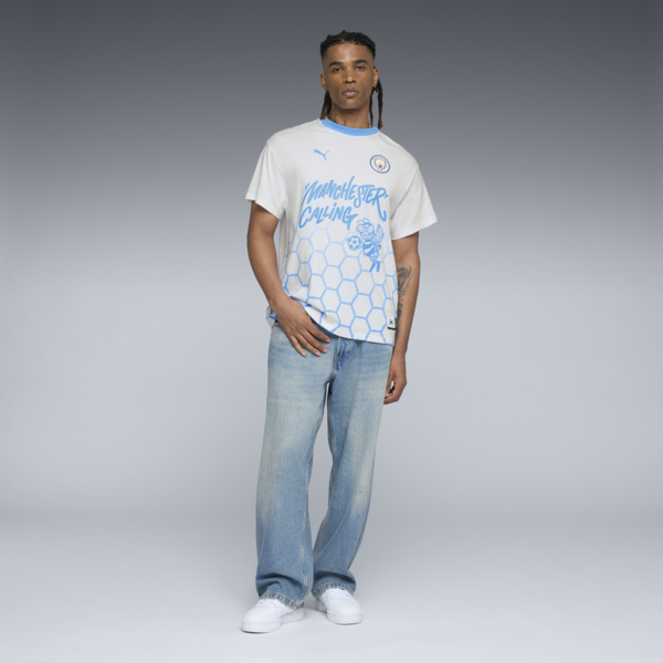 PUMA HOOPS x MANCHESTER CITY Basketball Tee Men, PUMA White, large-MEX