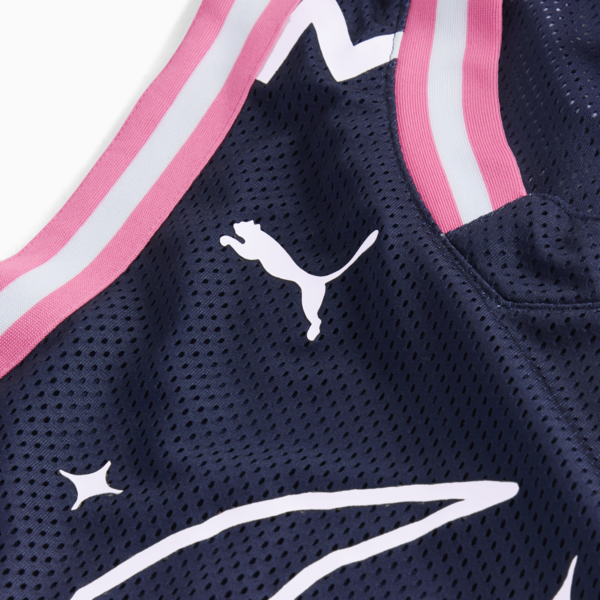 PUMA HOOPS x AL-HILAL SFC Basketball Jersey Men, PUMA Navy-AOP, large-MEX