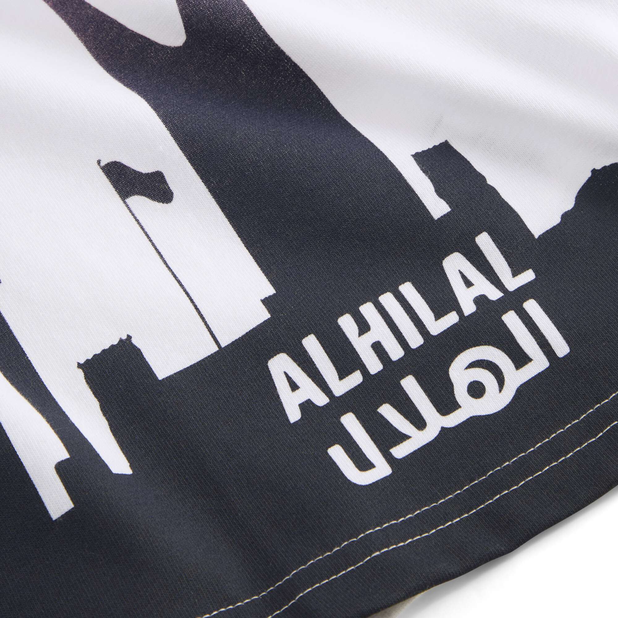 PUMA HOOPS x AL HILAL SFC basketbal-T-shirt voor Heren, Wit, Maat L thumbnail 2