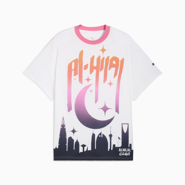 PUMA HOOPS x AL-HILAL SFC Basketball Tee Men, PUMA White, large-MEX