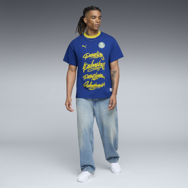 PUMA HOOPS x SE PALMEIRAS Basketball Tee Men, Clyde Royal, large-MEX