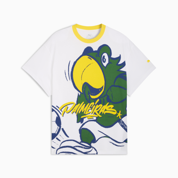 PUMA HOOPS x SE PALMEIRAS Basketball Tee Men, PUMA White, large-MEX