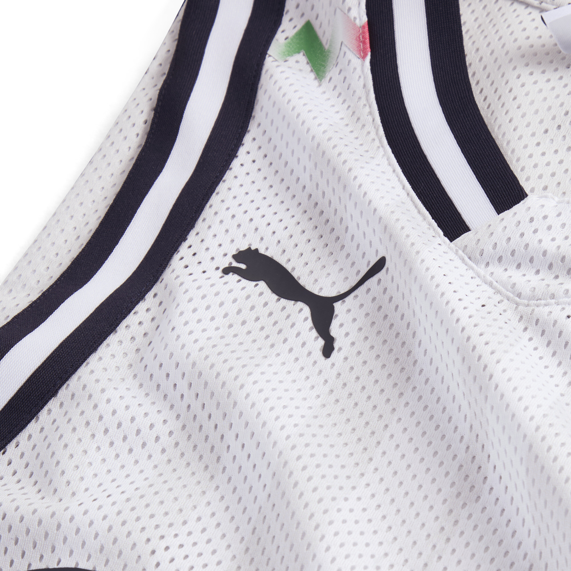 PUMA HOOPS x CF MONTERREY basketbalshirt voor Heren, Grijs/Wit, Maat S thumbnail 2