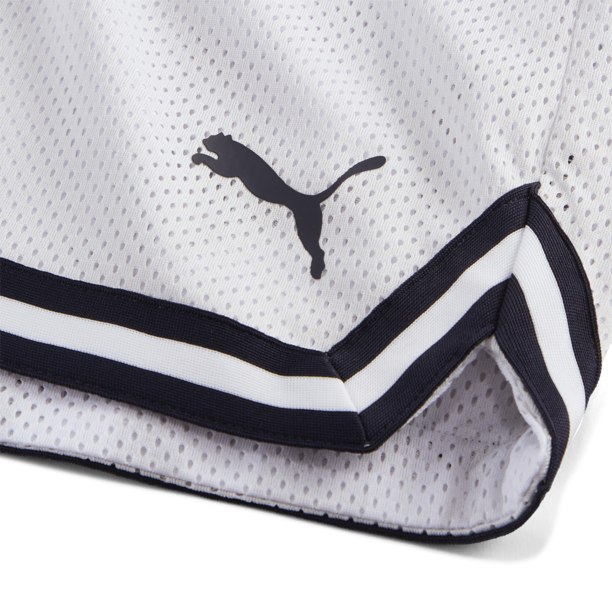 PUMA HOOPS x CF MONTERREY Basketbalshort voor Heren, Grijs/Wit, Maat S thumbnail 2