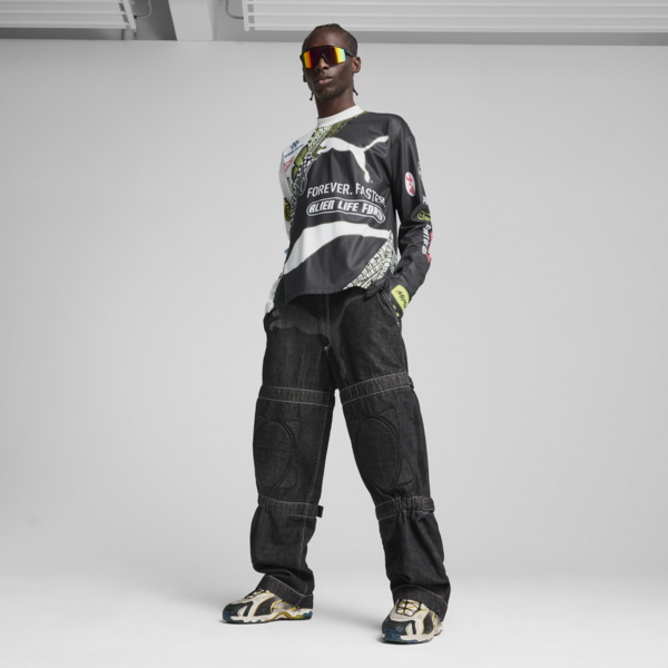 A$AP ROCKY x PUMA Tire Glove Long Sleeve Tee Unisex, PUMA White, large-ZAF