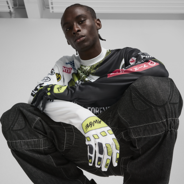 A$AP ROCKY x PUMA Tire Glove Long Sleeve Tee Unisex, PUMA White, large-ZAF