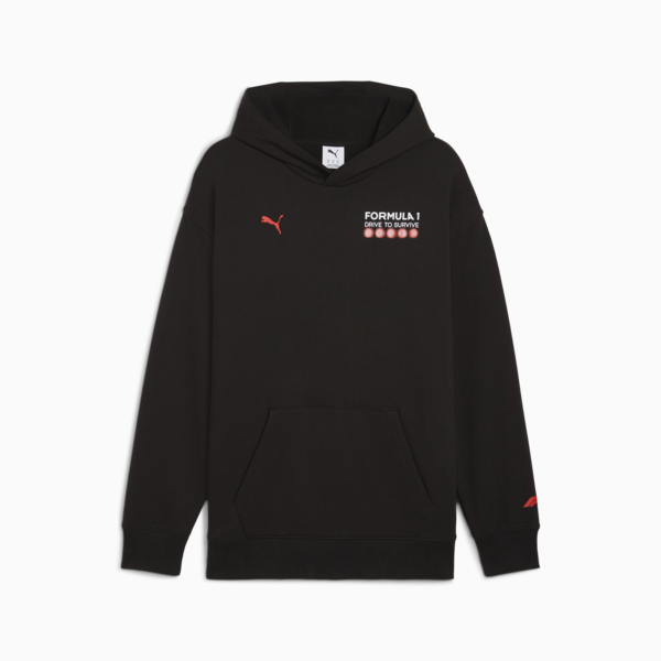 Sudadera estampadada F1 Drive To Survive para hombre, PUMA Black, large-MEX