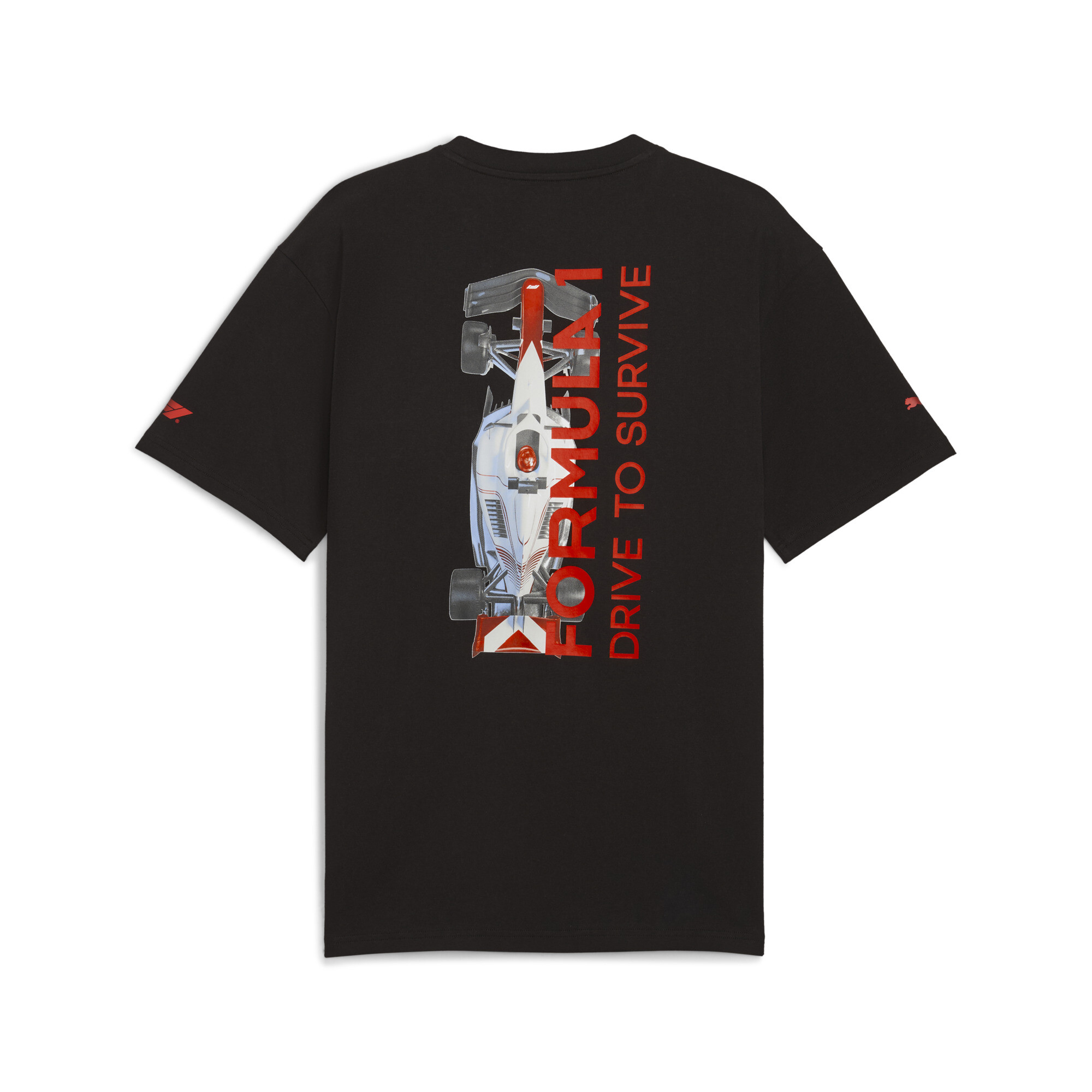 PUMA F1® Drive to Survive T-shirt met print voor Heren, Zwart